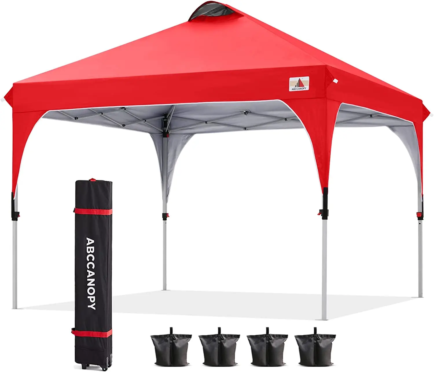 8X8ft  Pop up Canopy Tent Camping Sun Shelter Folding Party Tent