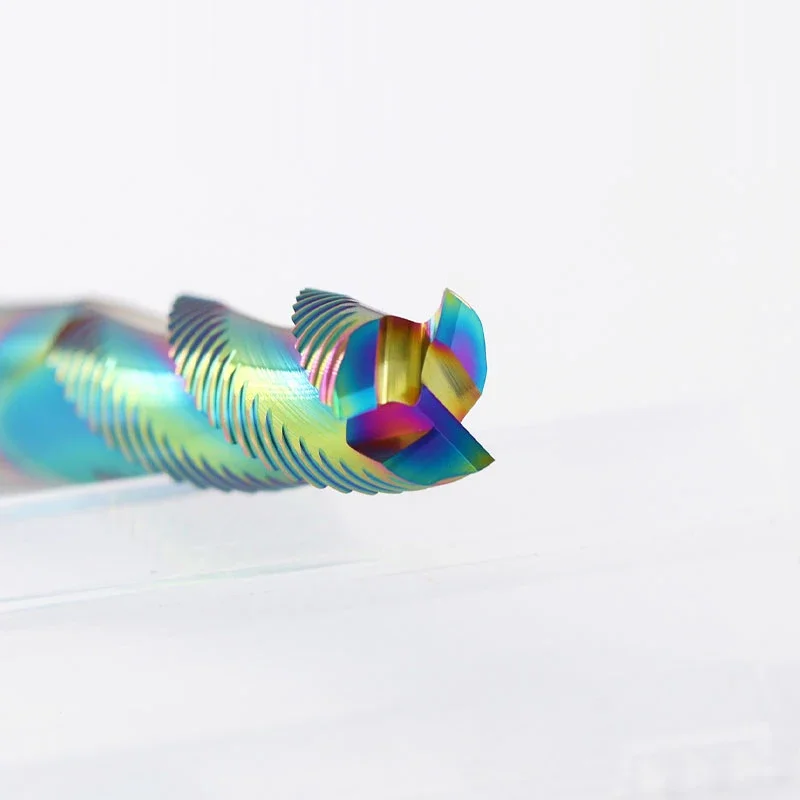 3 Flute HRC60 Roughing End Mill - Solid Carbide for Steel Aluminum Dovetail Milling Cutter for Carbide Cutting Tools