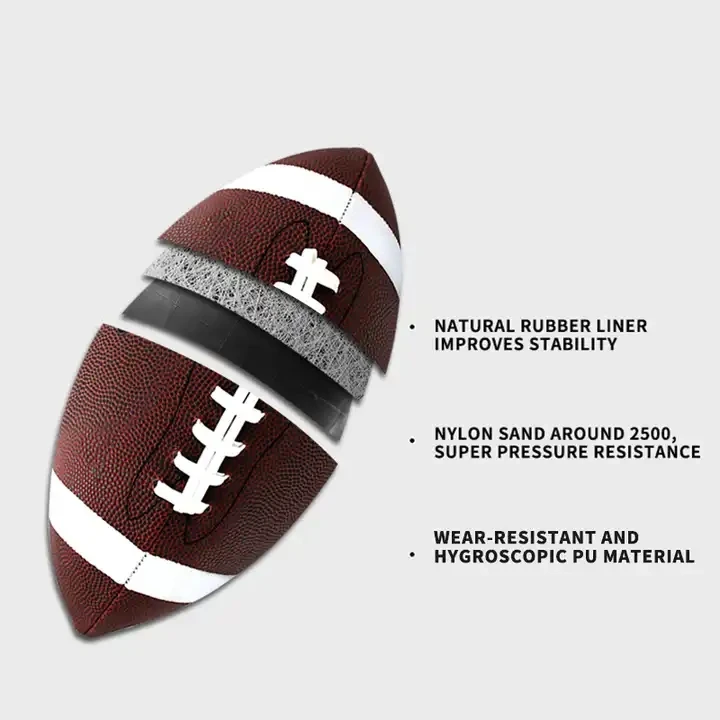 Wholesale can customize rugby outdoor sports for children, PVC sports training for rugby