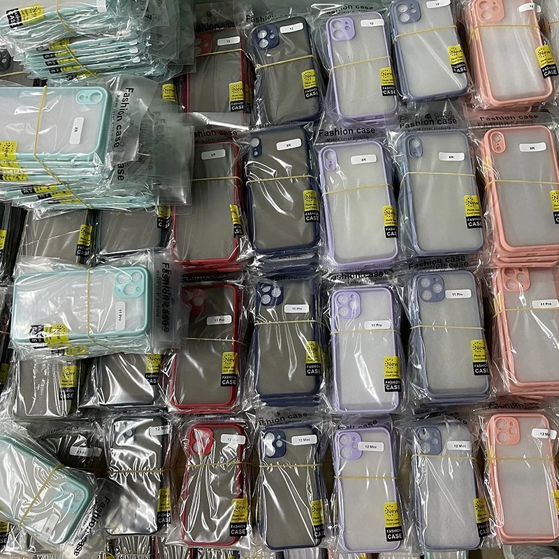 
For Samsung Case, Translucent Frosted Matte Mobile Cell Phone Case for Samsung A51 A71 A50 A52 A32 S20 S21 Ultra Cell Phone Case 