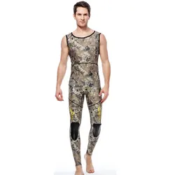 Custom Logo 1Mm 5Mm Camouflage Men And Women Spearfishing Wet Suits Neoprene Diving Wetsuits