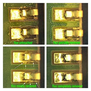 I.C.T-5600 PCBA Surface Cleaning Machine SMT / PCB / LED No-Clean Soldering Paste High Efficiency Robot Vacuum Cleaner PCBA