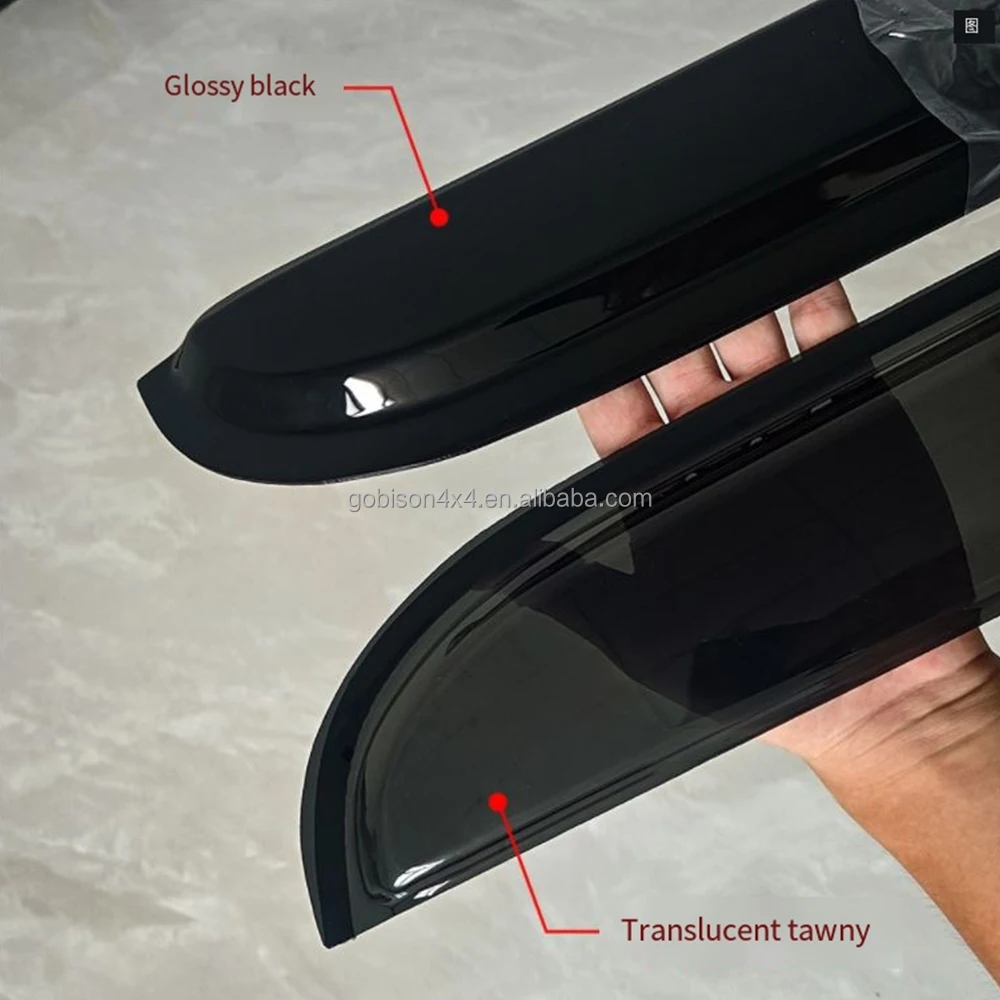 Gobison Other Exterior Parts WINDOW DEFLECTOR SUN VISOR RAIN GUARD For Toyota Tacoma 2024 External Accessories