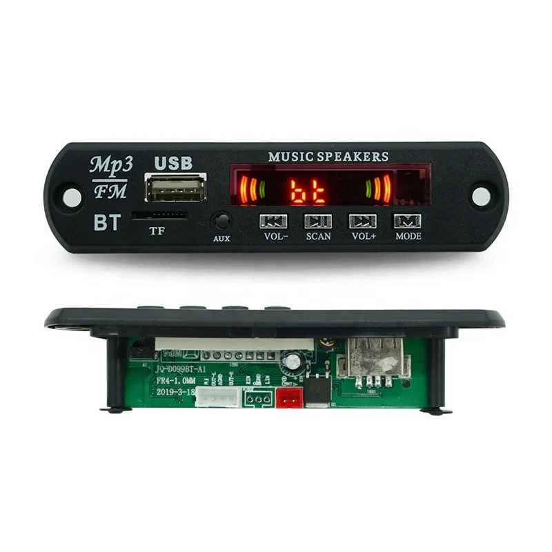 MP3 Decoder Board Decoding MP3 Player Audio Module Support