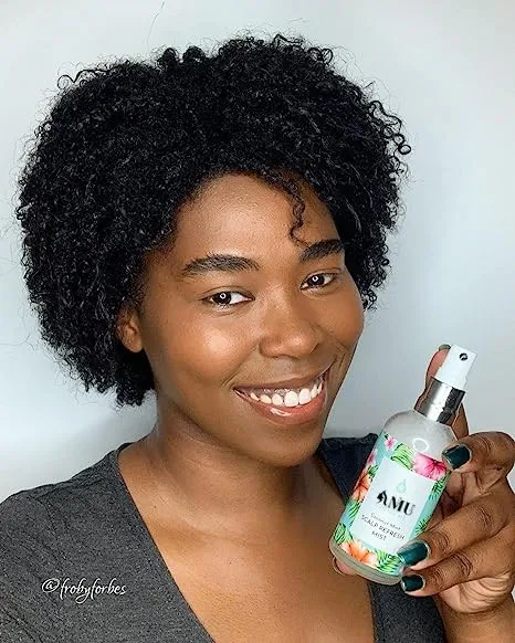 Good quality sells well hydrating soothe scalp and relieve itching coconut mint scalp refresh mist leave-in hair spray