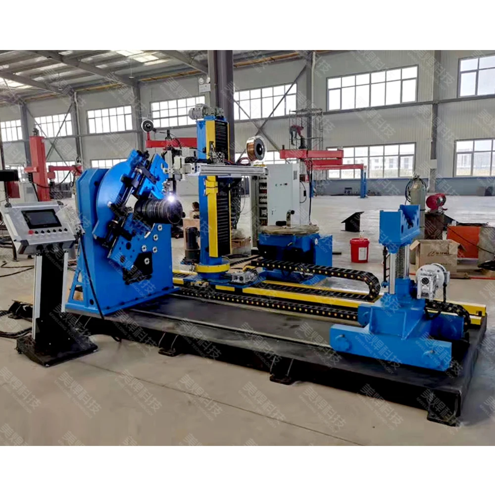 Pipe welding robotic arm pneumatic telescopic manipulator arm ring seam welding special machine