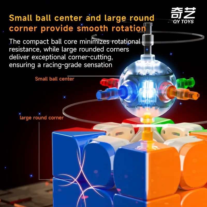 Магнитный умный куб QiYi 3x3x3