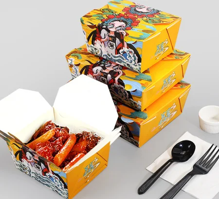 Custom Food Hot Dog Swiss Baking Truffle Sandwich Ice Cream Sushi Salad Brownie Packaging Box