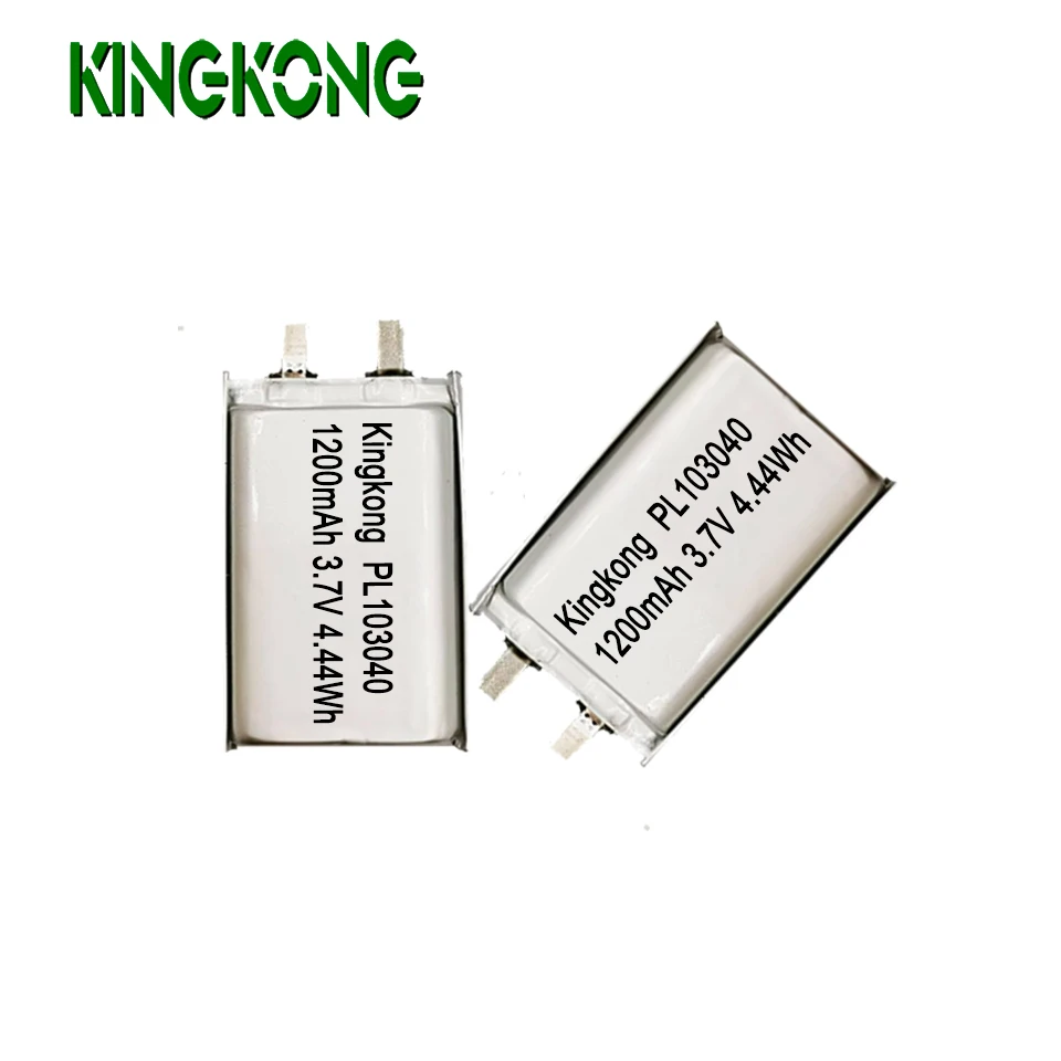 PL 103040 3.7v 1200mAh Polymer lithium lipo Li-ion Liion rechargeable battery