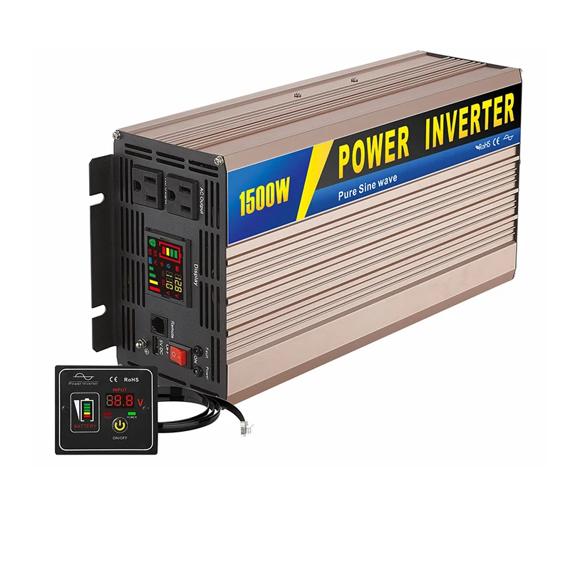 General Purpose 1500W Inverters & Converters DC 12V 24V 36V AC 110/220V Power Frequency Inverter