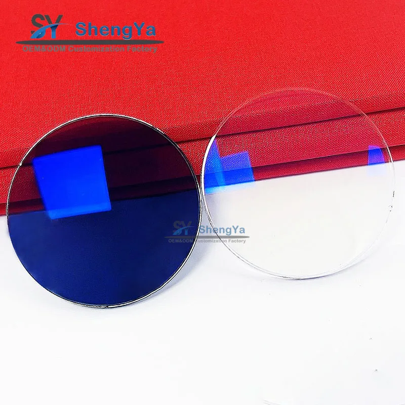 1.56 Hmc Progressive Photochromic Blue Cut UV420  Lentes Opticos Optic Lens Optical Prog Anit Blue Lenses
