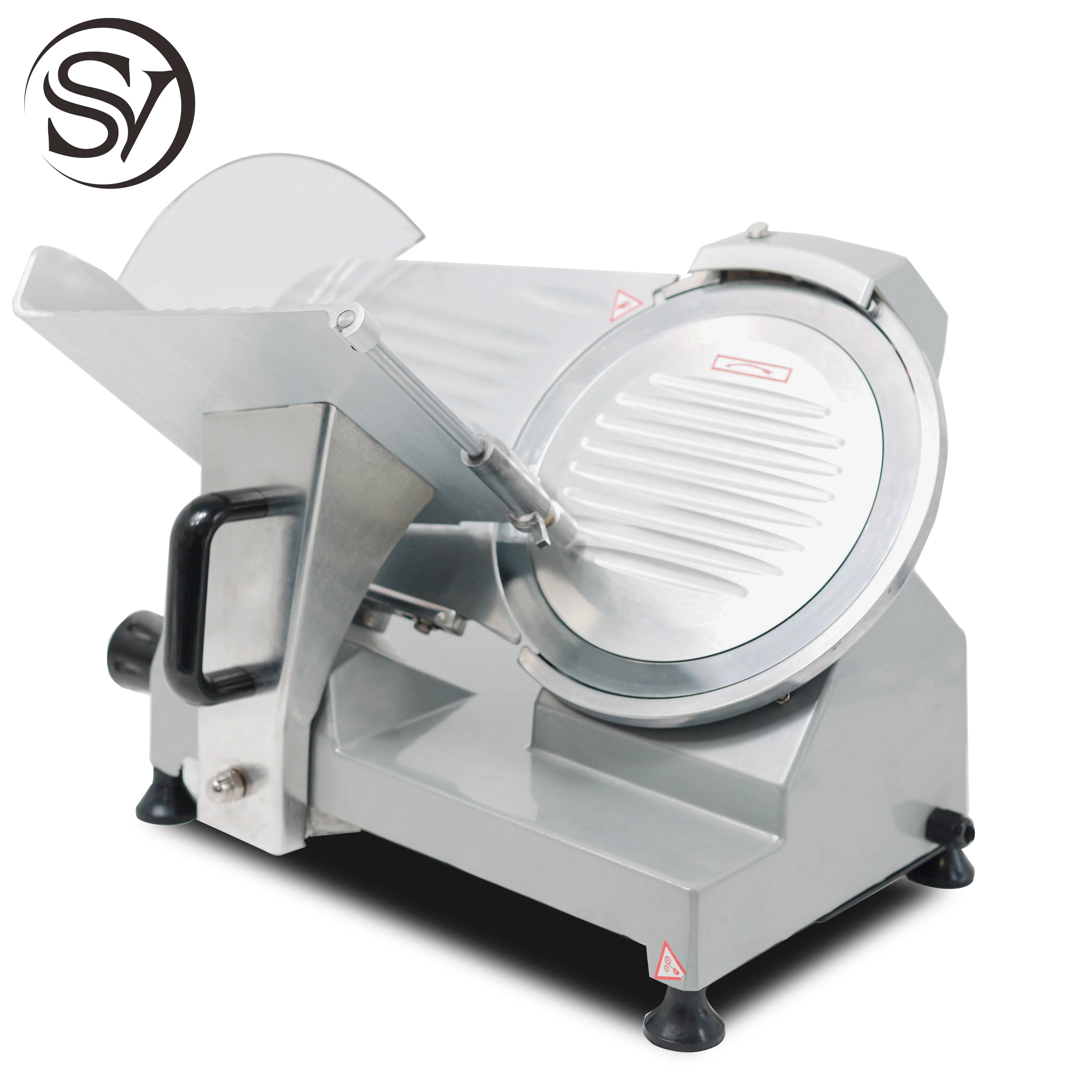 High Quality Hotel Restaurant Kitchen Catering Equipment Domestic Semi-automatic 250mm 10 inch Meat Slicer