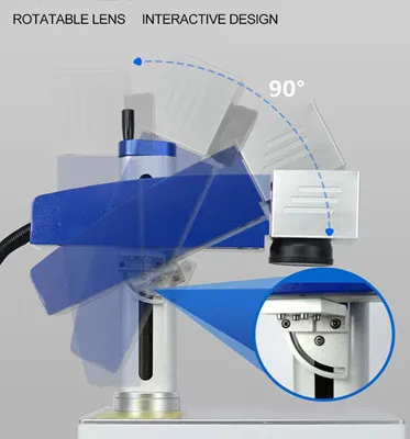 20w100w deep engraving fiber laser marking machine factory price 20w 30w 50w for metal stainless steel