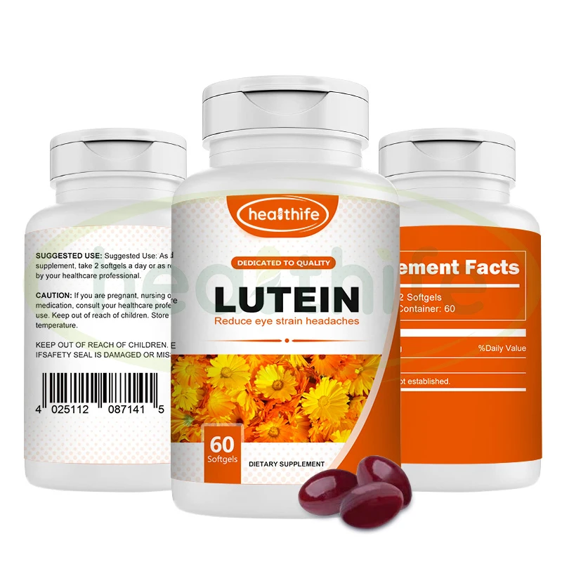 Healthife Marigold Extract Softgel 500mg/60capsules/Bottle Lutein Capsules