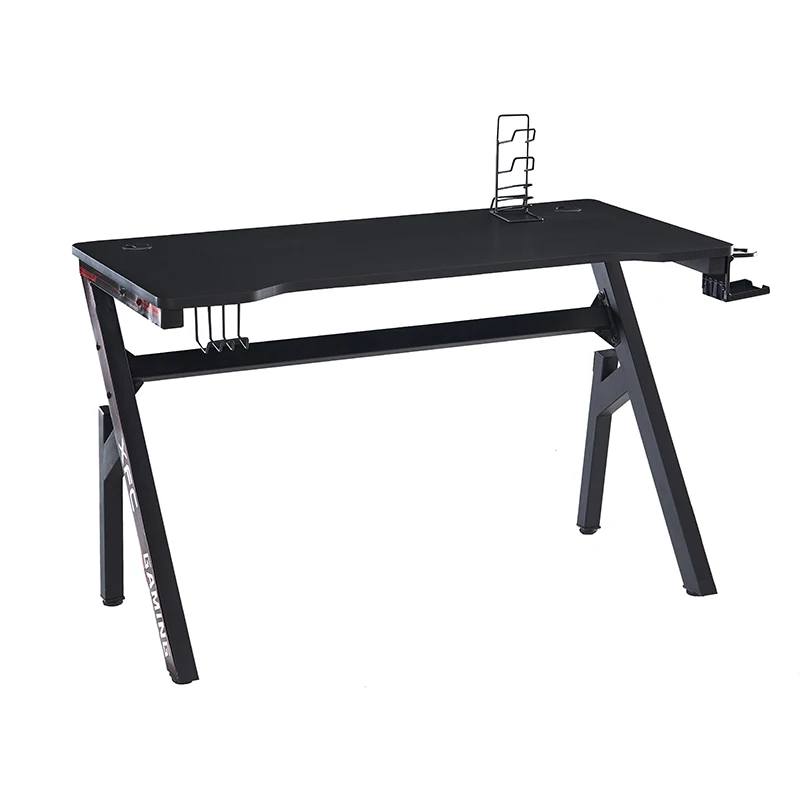 Компьютерный стол современного дизайна игровой с элементами электроспорта современный офисный