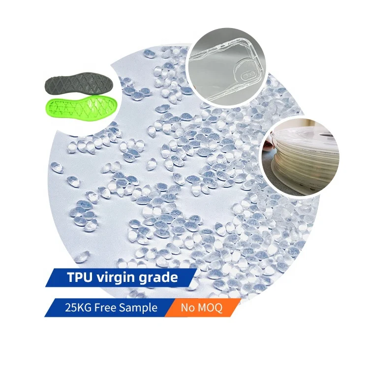 TPU Pellets Resin 80A/85A/90A/95A Waterproof Thermoplastic Polyurethane Per Kg Price Tpu Virgin for phone case cables pipe sheet
