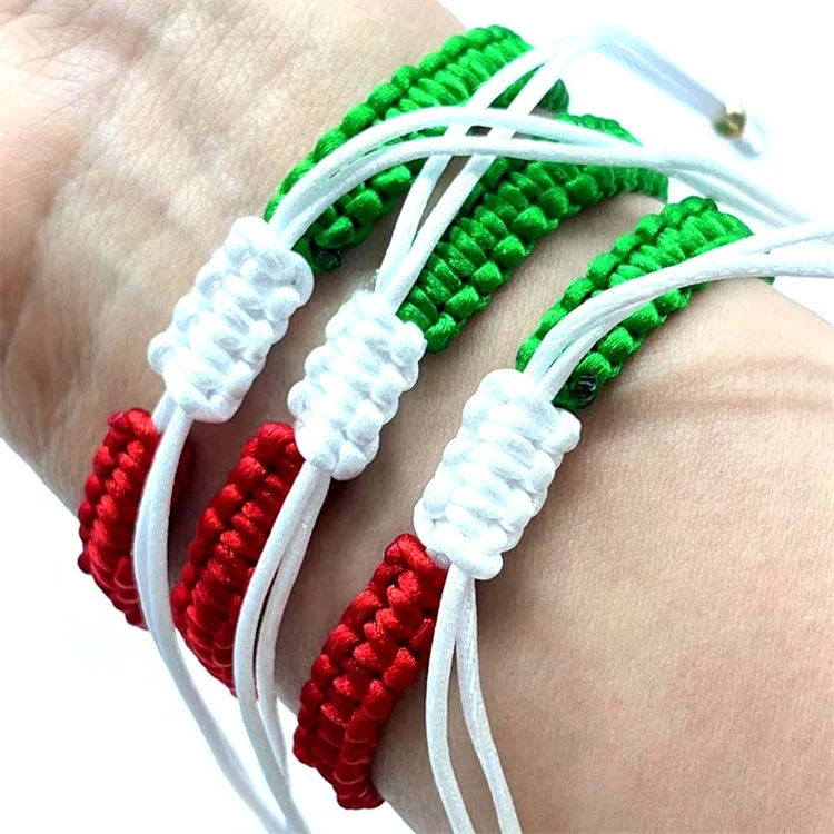 Hand-Woven Bracelets As Gifts or Prayer  Can Worn by Men  and Women  Mexican Series  Saint Judas the Father  Handmade  Bracelets