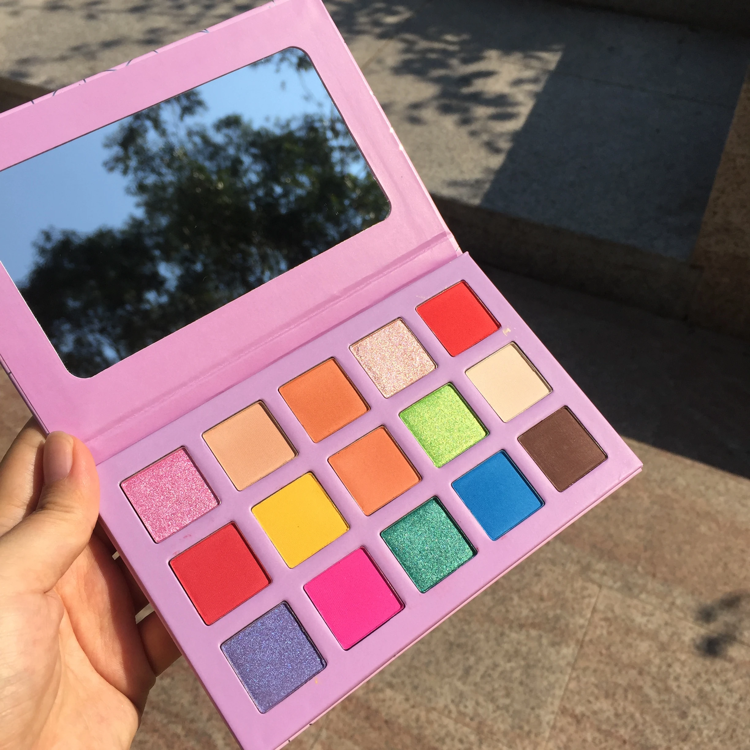 
Shimmer Custom Shenzhen Matte No Logo Make Up High Quality Metallic Makeup Pigment Eyeshadow Private Label Palette Eye Shadow 