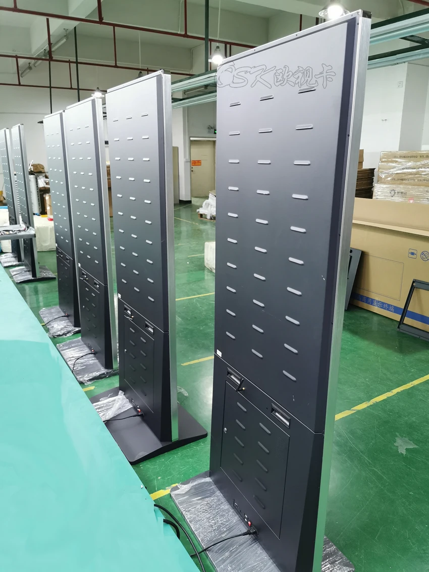 LD-4305 RK3399 4 Гб + 32G 43 дюймовый комнатный Тотем digital signage стенды инфракрасный сенсорный киоск самообслуживания