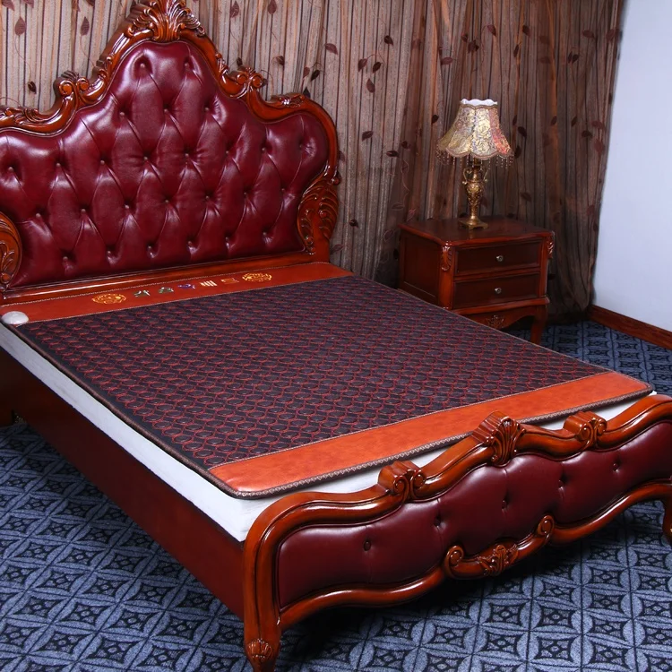 
Health therapy mattress heating body massage jade pads 