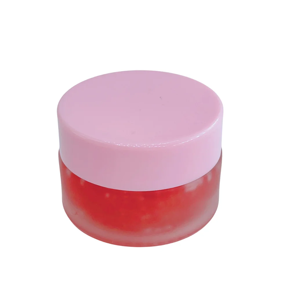 Private Label Lip Exfoliating Scrub Remove Dead Skin Moisturizing Smoothing Sugar Brightening Himalayan Salt Pink Lip Scrub