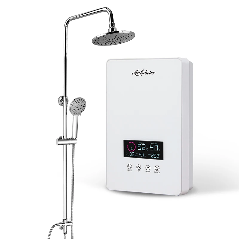 Competitive Price 220v 8000w fast heating instant water heater bathroom shower hot mini electric water heater for shower
