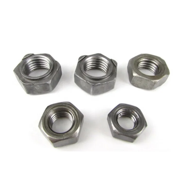 Din928 Din929 Stainless Steel Galvanized Hex Weld Nut