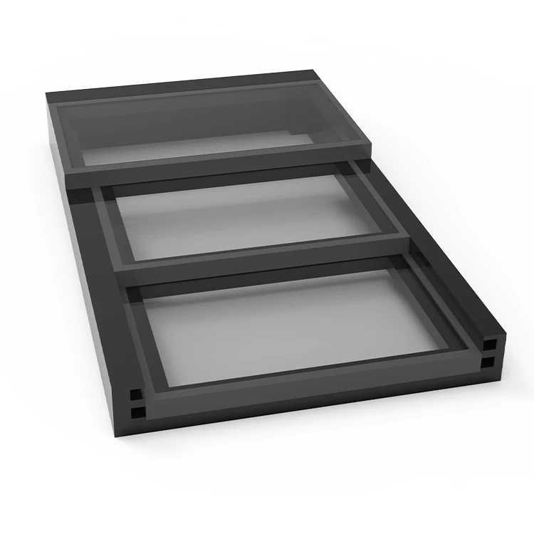 universal panoramic sunroof outdoor waterproof shade electric folding skylight best selling automatic retractable glass roof