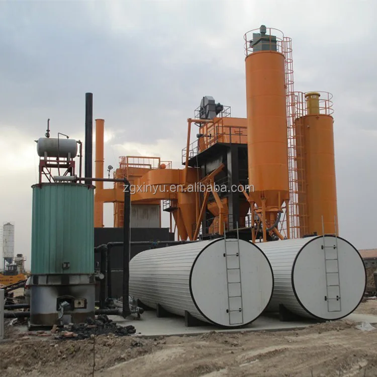 LB1500 120t/h Stationary Road Asphalt Batching Plant asphalt mixing plant