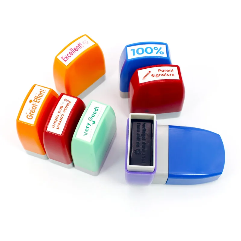 Custom Teacher Stamp Personalized Self -inking Encourage Rewards