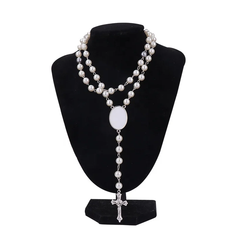 Cross Beads Sublimation Rosary