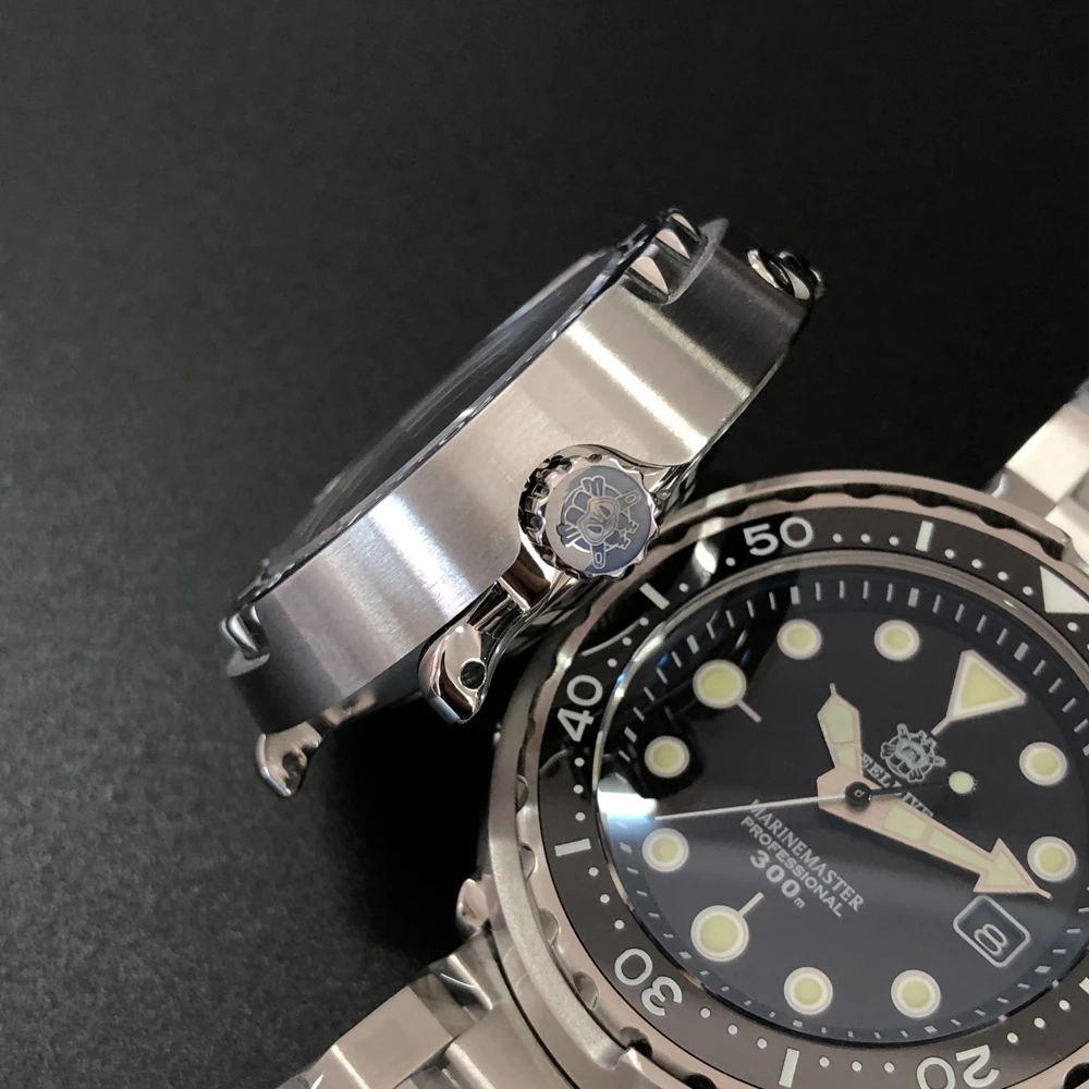  Часы Steeldive SD1975 мужские с японским механизмом NH35 водонепроницаемость 300 м роскошные часы для дайвинга браслетом из нержавеющей