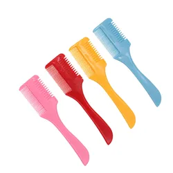 Professional Trimmer Razor Dual Side Cutting Scissors DIY Hair Thinning Comb Slim Haircuts Cutting Tool Blade Barber Cut