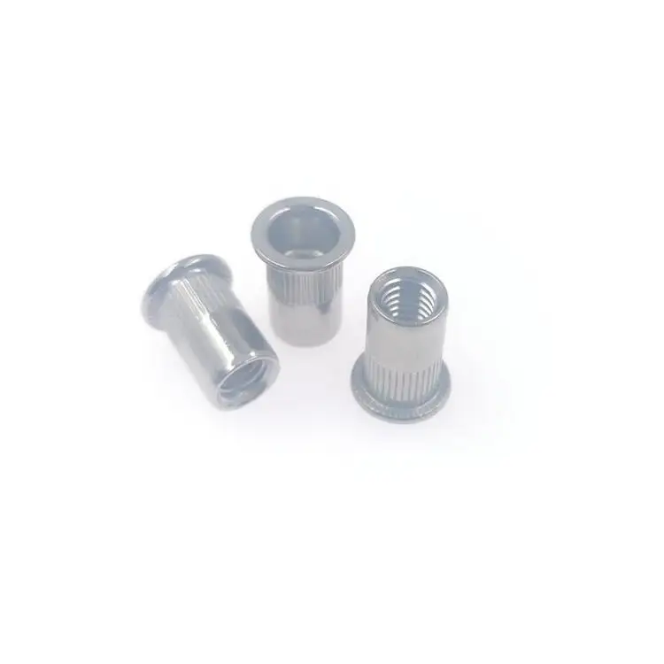1000pcs M6 Rivet Nut Stainless Steel A2 SUS 304 Blind rivet nut Rivnut Inserts Flat Head Rivet Nut