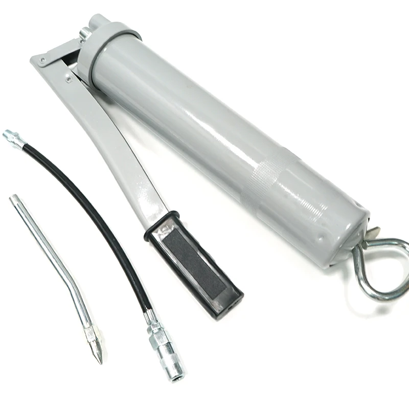 Supply Hand Grease Gun High Pressure Manual Grease Gun For Centralized Lubrication System Cordless Grease Gun