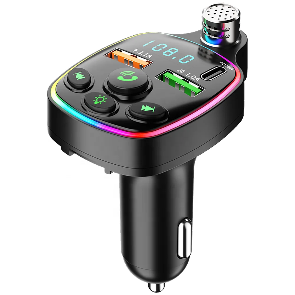 Q11 Bluetooth FM Transmitter Handsfree Car Radio Modulator MP3 Player USB Super Quick Car Charge Adapter for Car MP3 Player