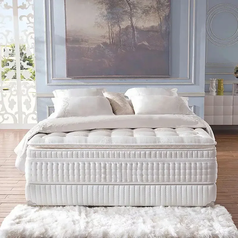 Wholesale  Queen Size bed Mattress For Sleeping Comfortable breathable mite removal Luxury sleep well beds mattresses