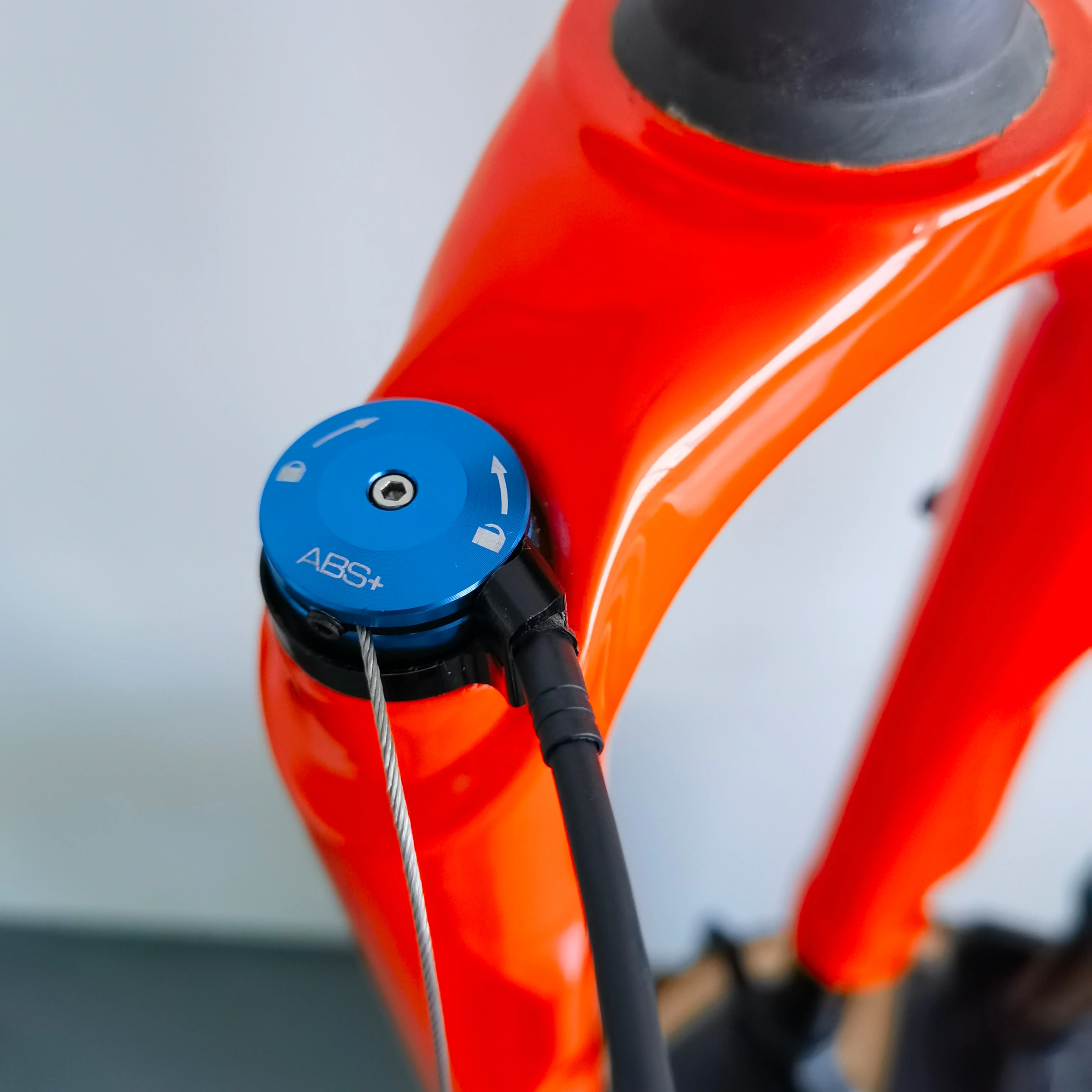 Popular Product Mtb Carbon Air Fork Travel 80/100Mm Carbon Legs Front Suspension Bicycle Fork