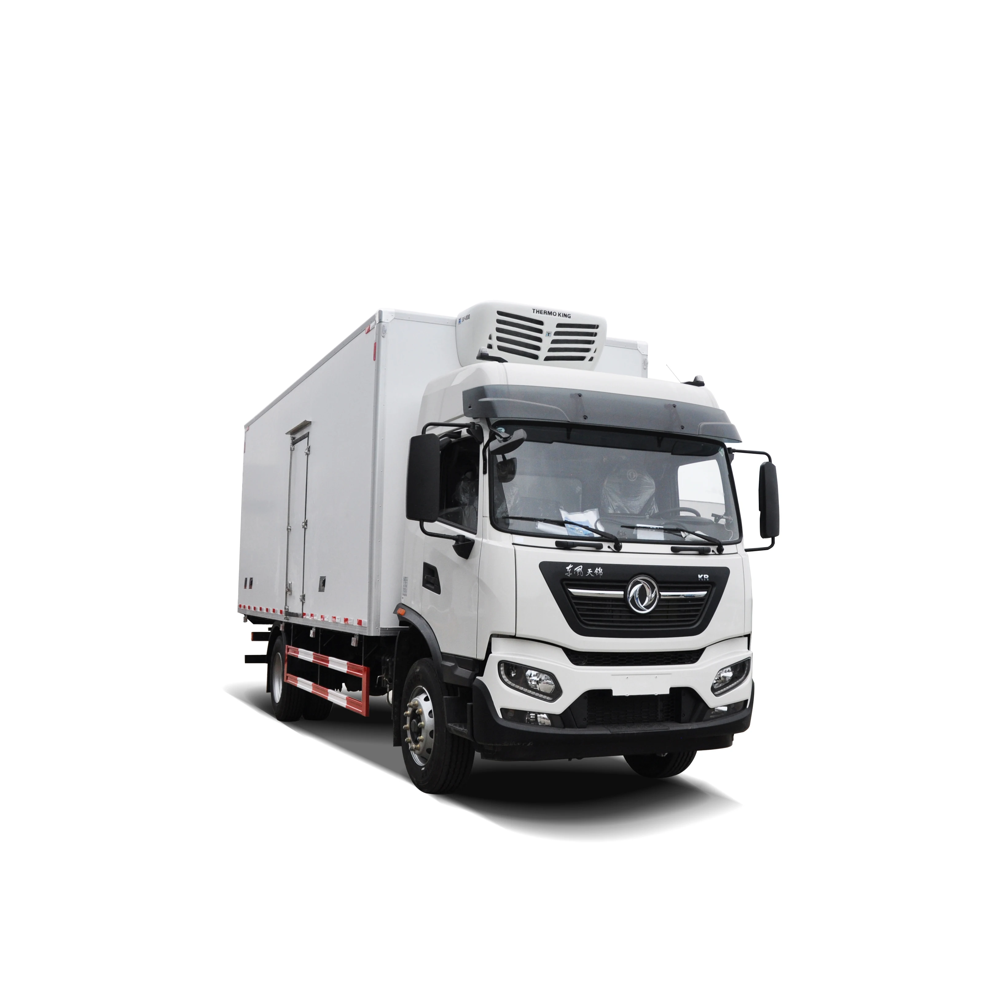 Высококачественный Dongfeng 4x2 6,6 м, 10 тонн, охлаждающий фургон, охлаждающий грузовик на продажу