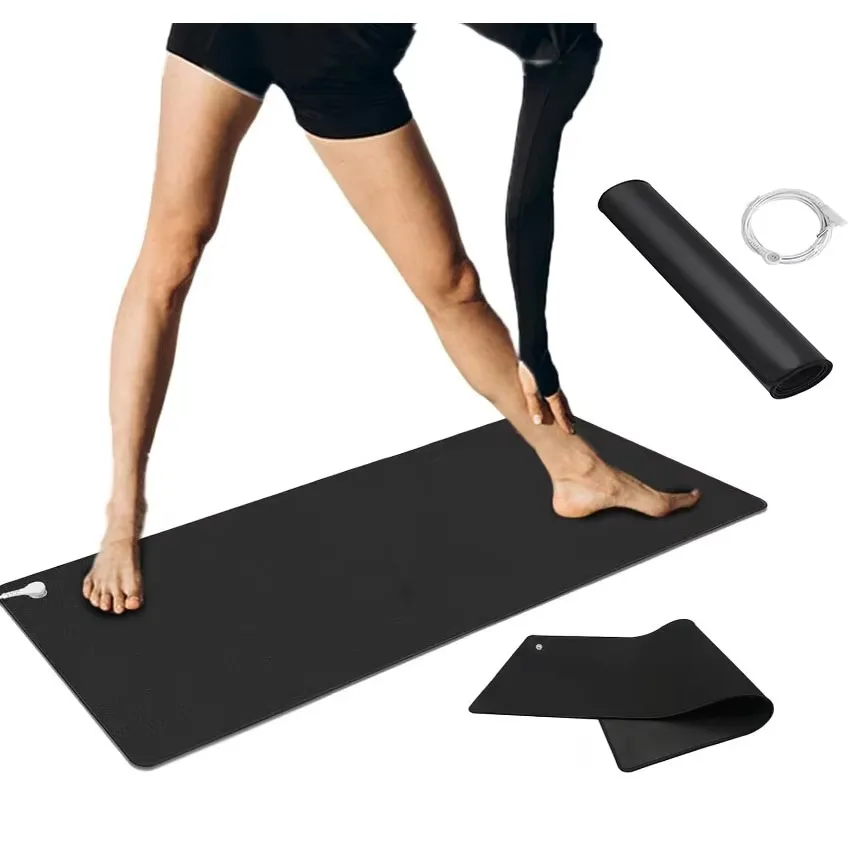 Manufacturers Wholesale Universal Conductive Grounding Relieves Fatigue Anti-Static Leather Rubber Grounding Mat