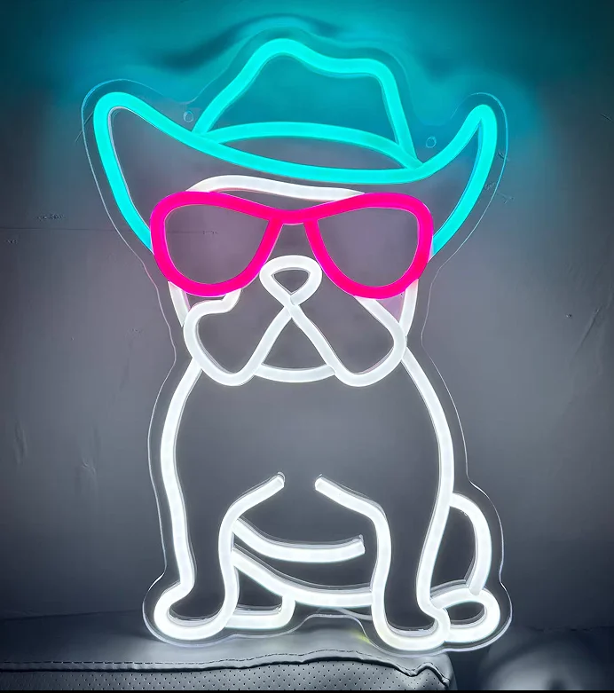 Hot sale Custom Poker led neon sign Wall mounted Led flex neon light business logo Sign Decoration for home party events games