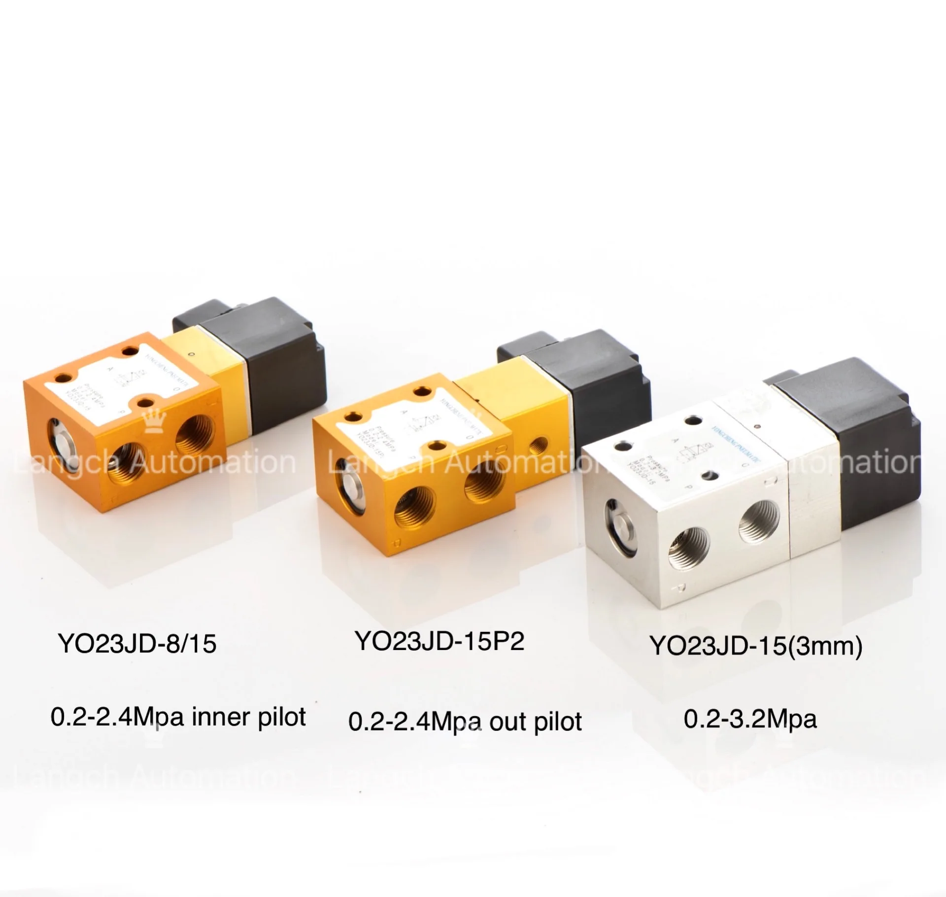 Hot Selling High Pressure YONGCHENG Special Customized Pet Bottle Blowing Machine Pneumatic Valve Air Cylinder