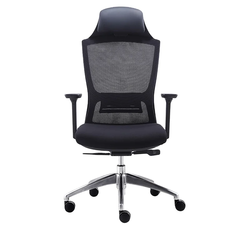 executive ergonomic  mesh chair with headrest office