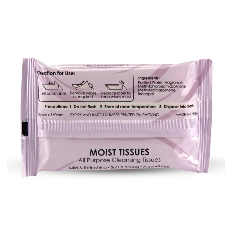 Oem влажные салфетки для снятия макияжа в упаковке