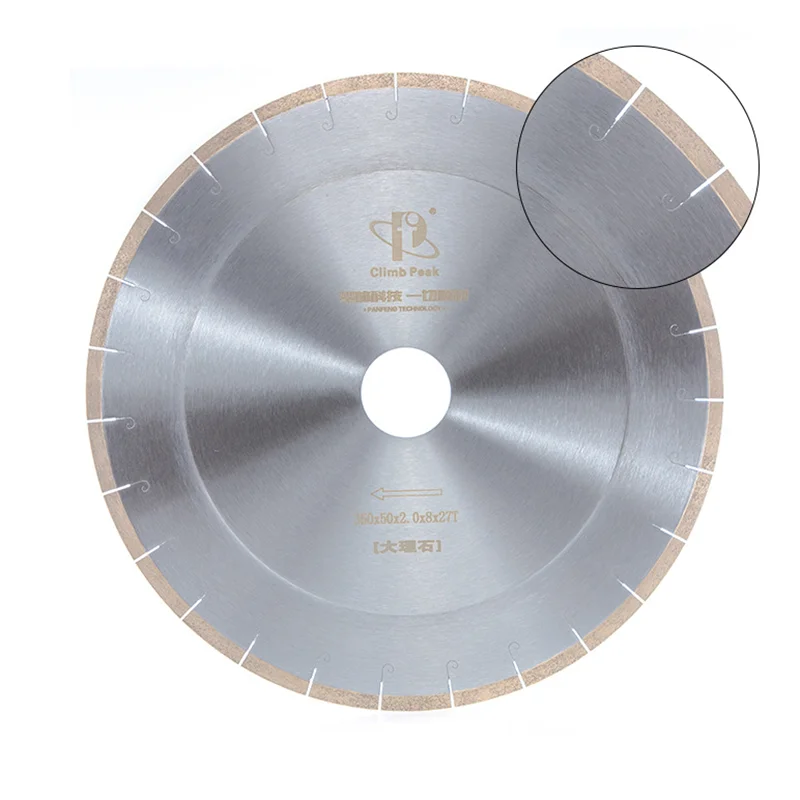 Marble Saw Blades Diamond Cutting Wheel Silent Stone Cutters Ceramic Porcelain Tile Bridge Saw Blade for Granite