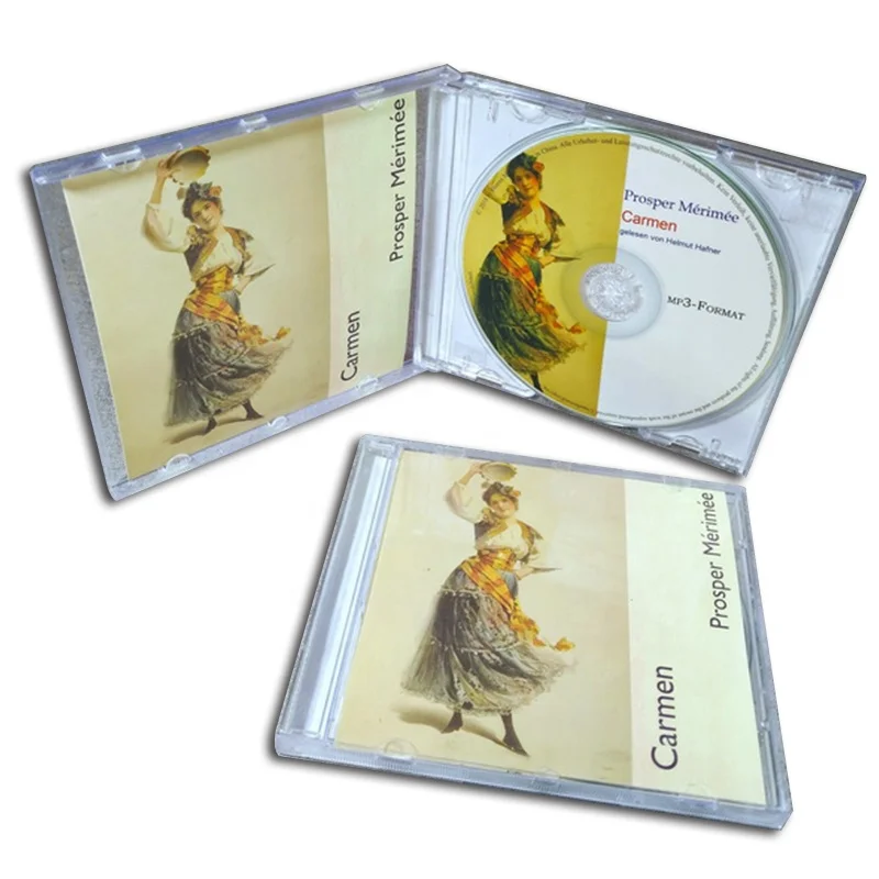 CD Disc Pocket CD Sleeve CD Music Disk Replication & Printing
