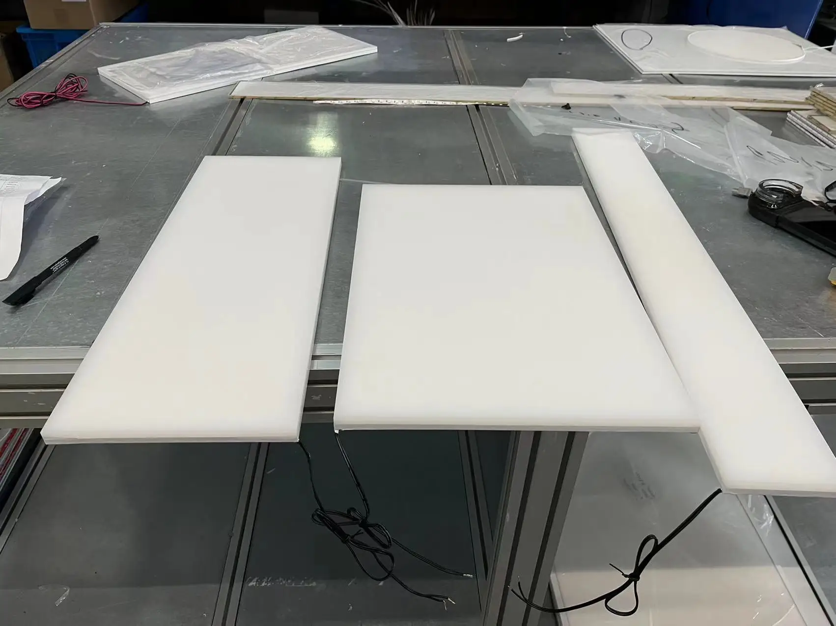 Indoor Led Lighting Led Panel Light Shanghai Acrylic Customized Bathroom Modern IP65 1200 X 300 Led Panel 48w 4800k Ugr<19 200