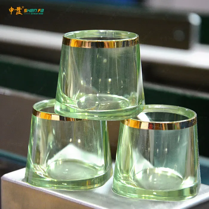 High speed Jars glass jars automatic hot stamping machine packing jars hot stamping