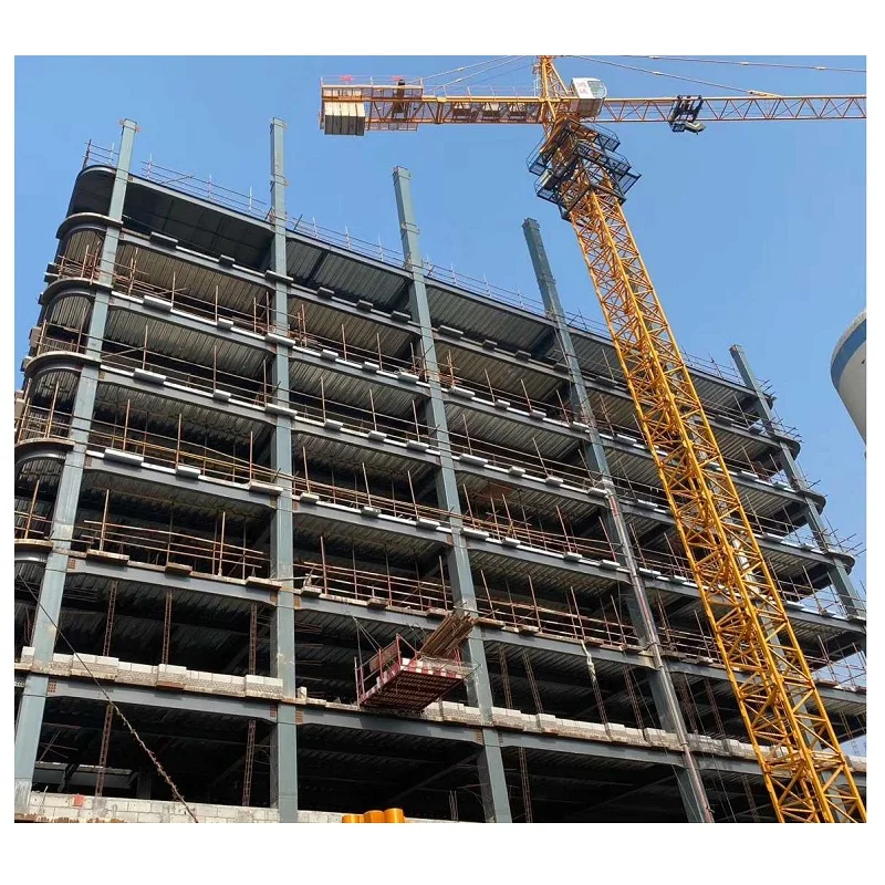 Pre Fab High Complete Multi Storey Steel Structure Frame Construction Office Warehouse Workshop Building
