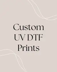 Custom UV DTF Vinyl Cup Wrap Designs Transfer Paper For 16oz 20oz 24oz Libbey Glass Mugs Coffee Cups Tumblers Sticker